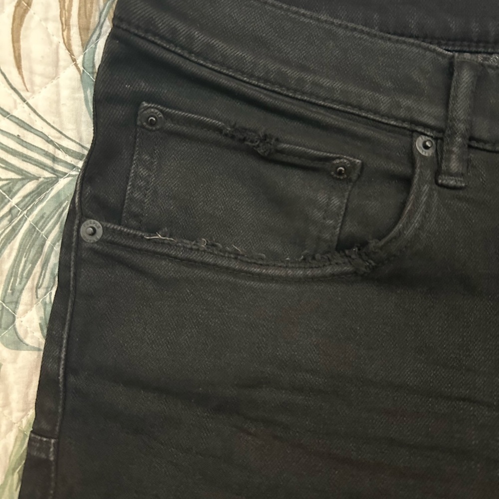 Men's Purple Brand Black Skinny Jeans - Picture 3 of 5